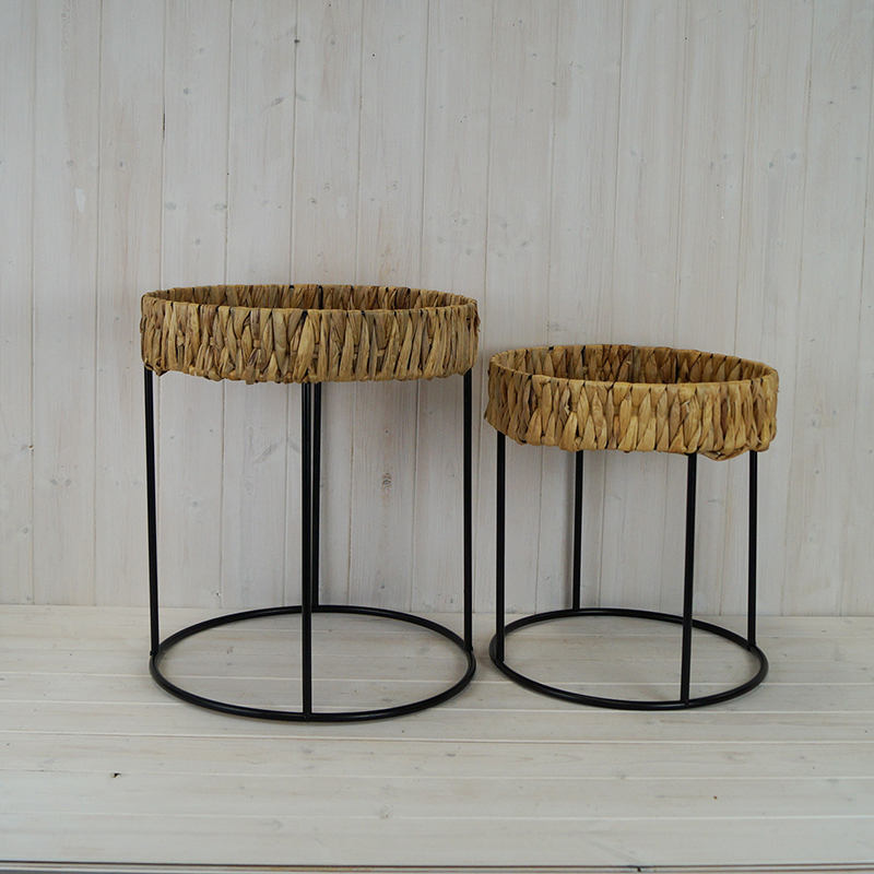 Set of Two Natural Tables  detail page